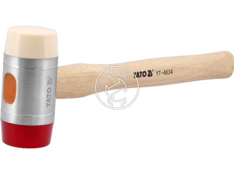 Kép: Ketoldalas lagyfeju kalapacs PUnylon fa nyellel 60 mm.webp