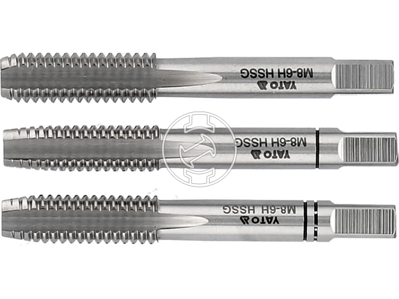 Kép: Kezi menetfuro keszlet M10 3 reszes HSS M2.webp