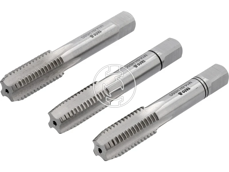 Kép: Kezi menetfuro keszlet M14 3 reszes HSS M2.webp