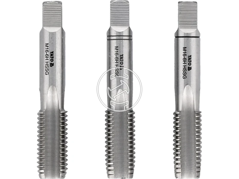 Kép: Kezi menetfuro keszlet M16 3 reszes HSS M2.webp