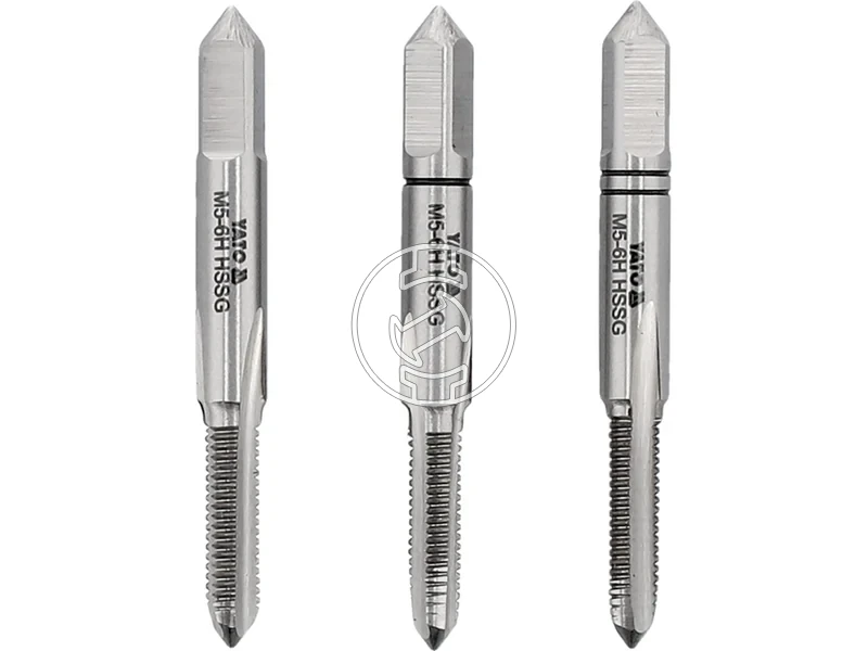 Kép: Kezi menetfuro keszlet M5 3 reszes HSS M2.webp