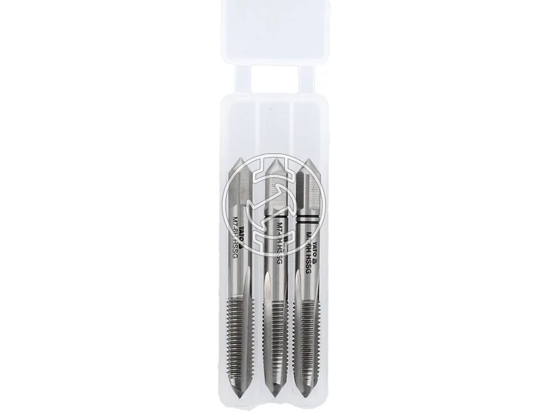 Kép: Kezi menetfuro keszlet M7 3 reszes HSS M2.webp