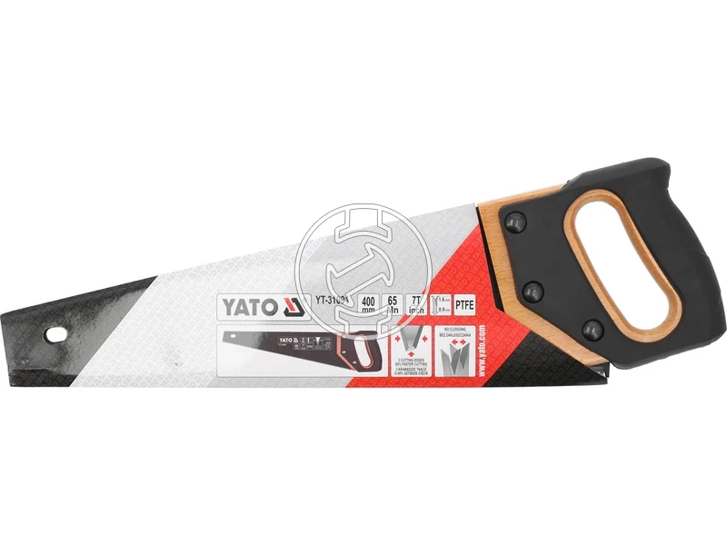 Kép: Kezifuresz fahoz 400 mm PTFE-bevonatu pengevel.webp