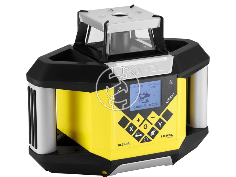 Nivel System NL340R forgólézer állvánnyal és mérőléccel
