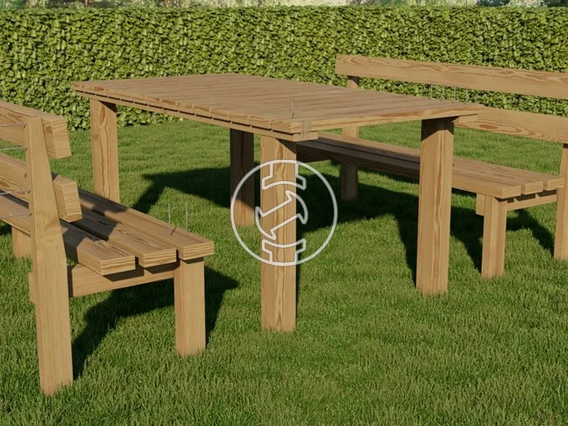 Kép: KLIMAS 50x100 TX sullyeszett feju facsavar sarga.webp