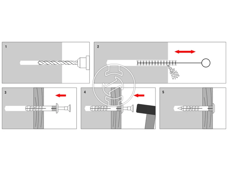 Kép: Klimas beutodubel 6x80 lapos peremmel 100dbdoboz 2400dbkarton.webp