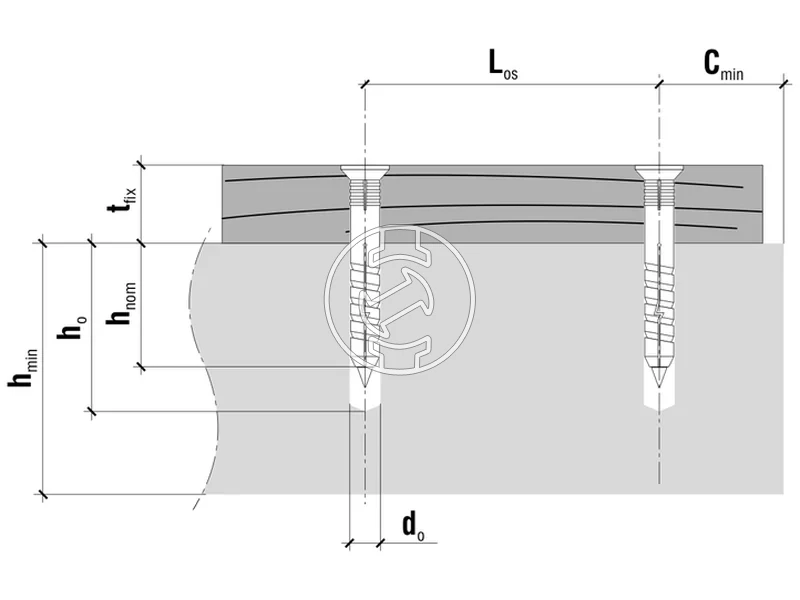 Kép: KLIMAS beutodubel sullyesztett feju 6x60 - 200dbdoboz.webp
