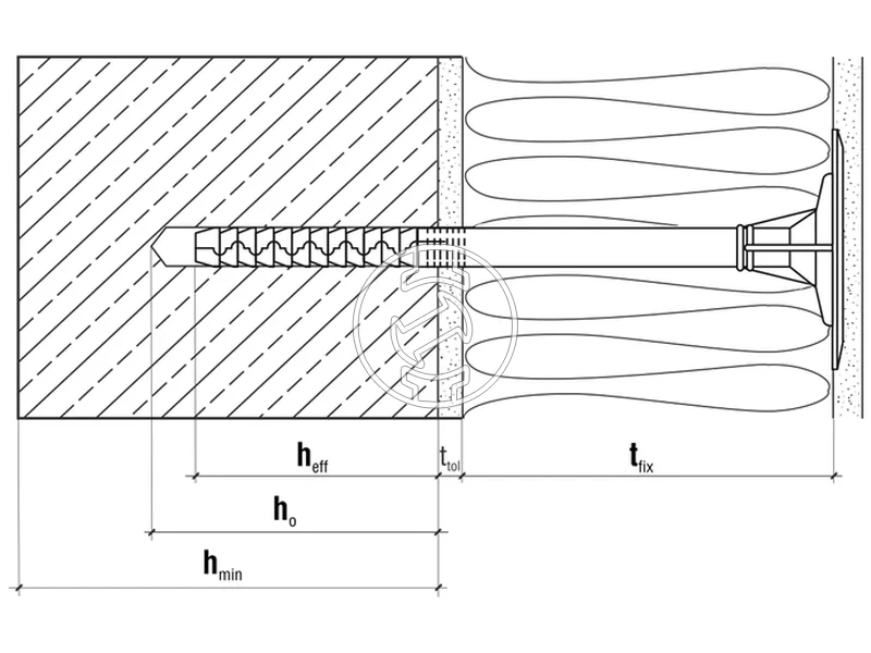 Kép: KLIMAS Szigetelesrogzito fem feszitocsappal es hosszu beagyazasi melyseggel 10 x 140 200db..webp