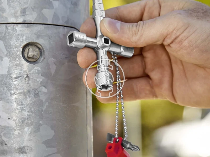 Kép: Knipex Profi-Key univerzalis szekreny kulcs 89 mm_2.webp