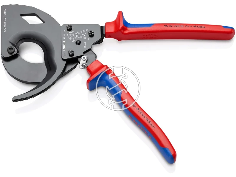 Kép: Knipex racsnis kabelvago fogo 320 mm_1.webp