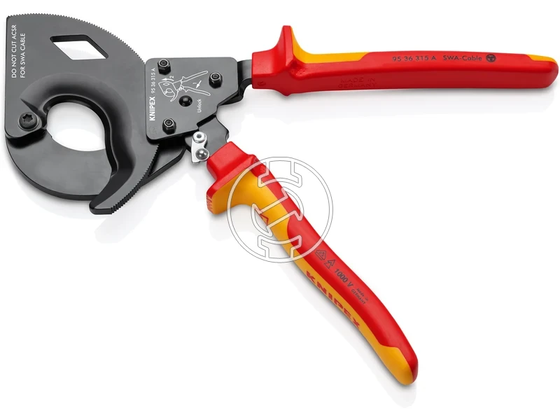 Kép: Knipex racsnis szigetelt kabelvago 315 mm_1.webp