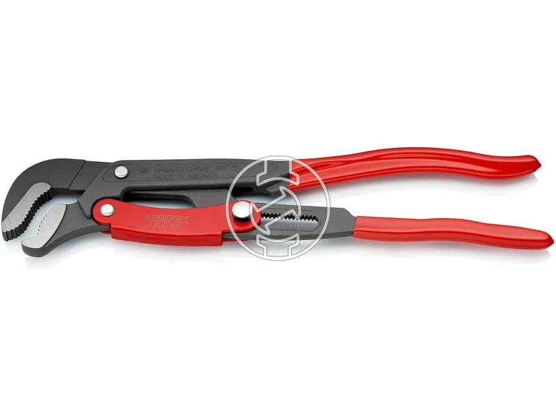 Kép: Knipex sarokcsofogo S-pofa gyorsallitassal 420 mm piros_1.webp