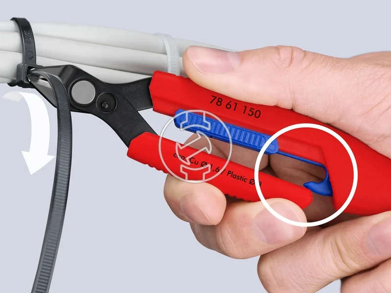 Kép: Knipex Slim Knips oldalcsipofogo 158 mm_7.webp