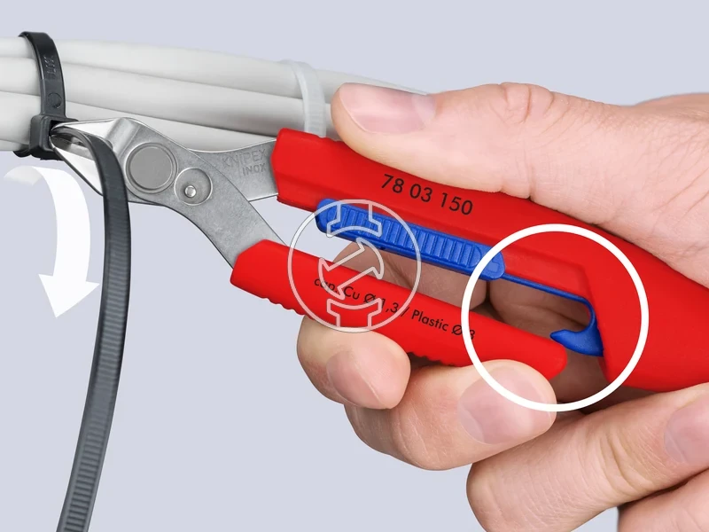 Kép: Knipex Slim Knips oldalcsipofogo 158 mm_7.webp