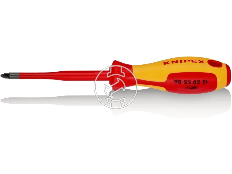 Kép: Knipex Slim szigetelt csavarhuzo PZ2 x 100 mm_0.webp