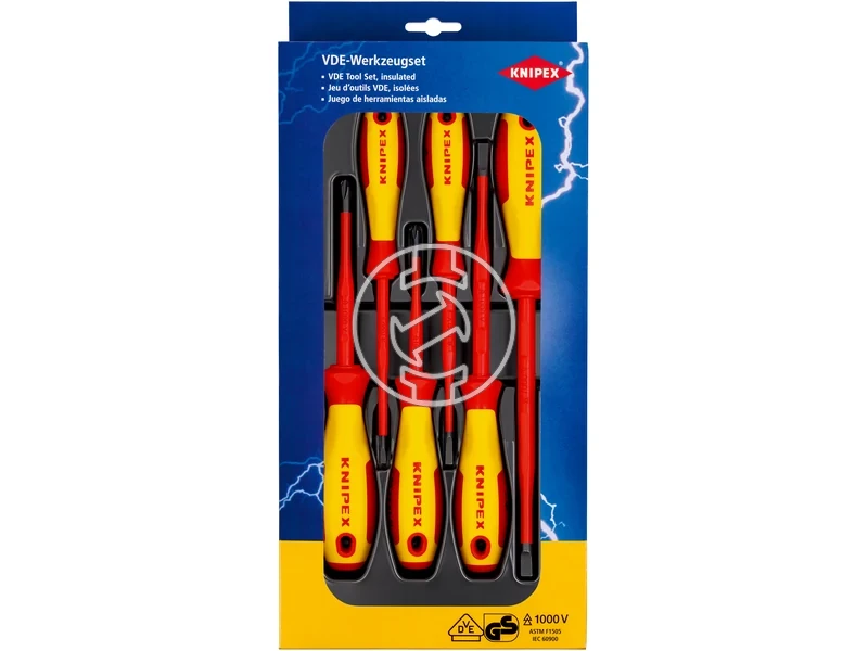 Kép: Knipex szigetelt csavarhuzo keszlet 6 reszes SLPH_0.webp