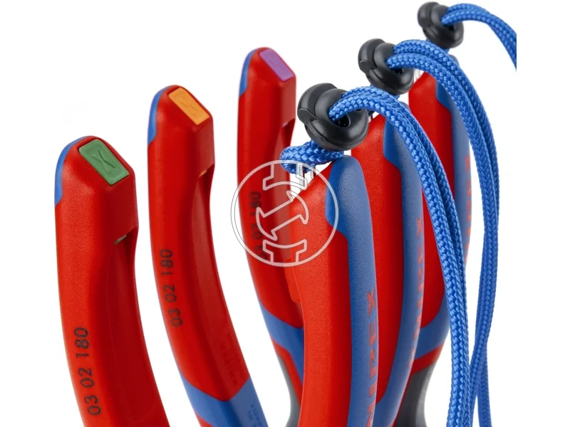 Kép: Knipex TetheredTool 10 db szerszam klipsz piros_19.webp