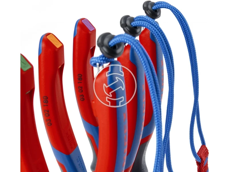 Kép: Knipex TetheredTool 10 db szerszam klipsz piros_20.webp