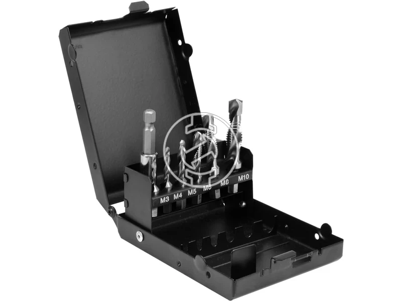 Kép: Kombinalt furomenetfuro keszlet M3M10 7 reszes hatszog szaru.webp