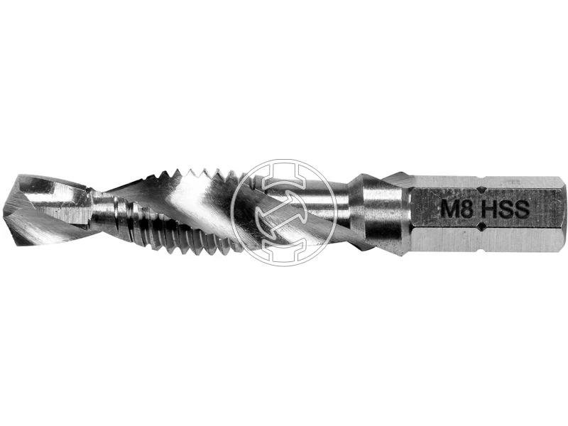 Kép: Kombinalt furomenetfuro M8 HEX hatszogszaru.webp