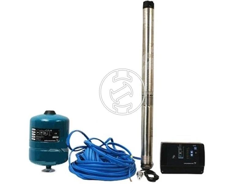 Grundfos SQE 3 mélykúti szivattyú állandó nyomástartó készlet