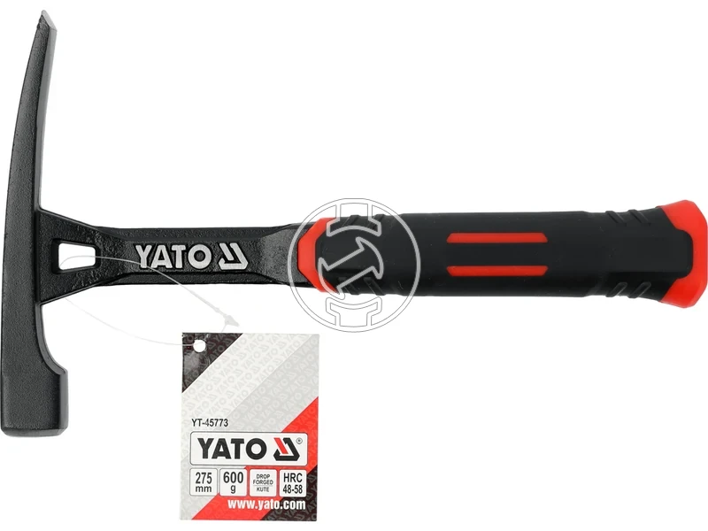 Kép: Komuves kalapacs 600 g egy darabbol kovacsolt monoblock.webp