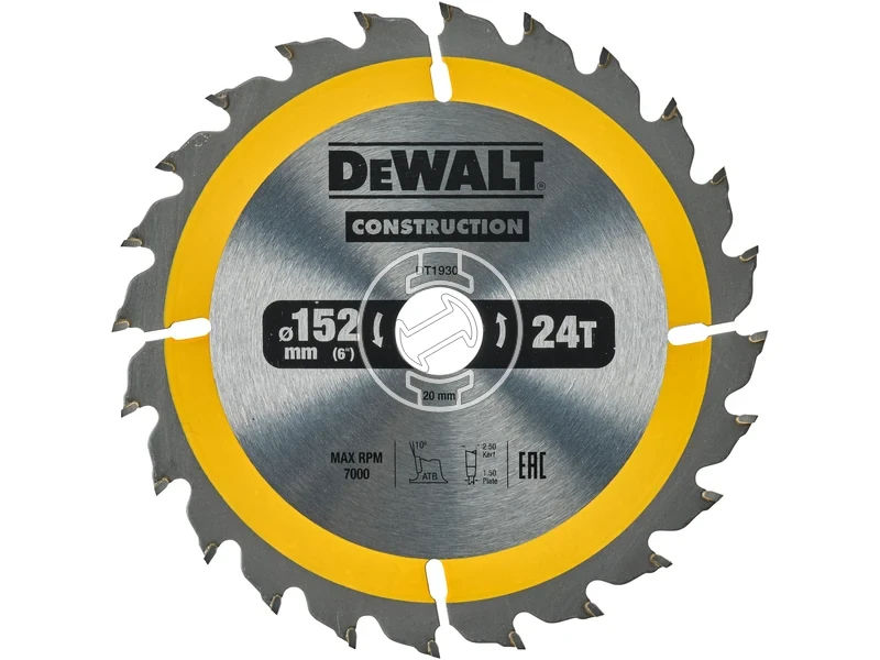 Kép: KORFURESZLAP 152X20MM 24 FOG AC.webp