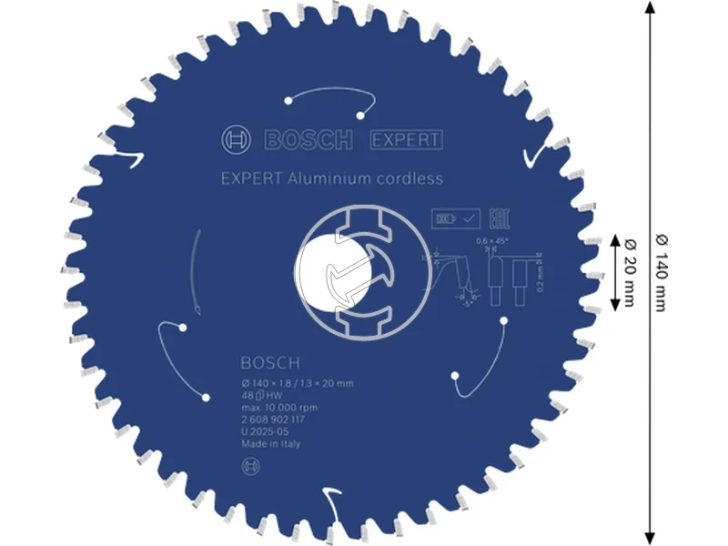 Kép: Korfureszlap EX AL H 140x20x48.webp