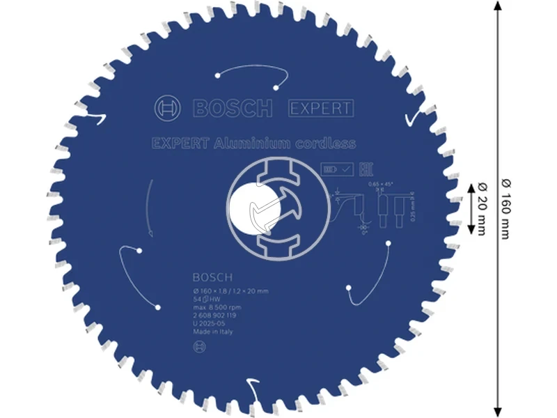 Kép: Korfureszlap EX AL H 160x20x54.webp