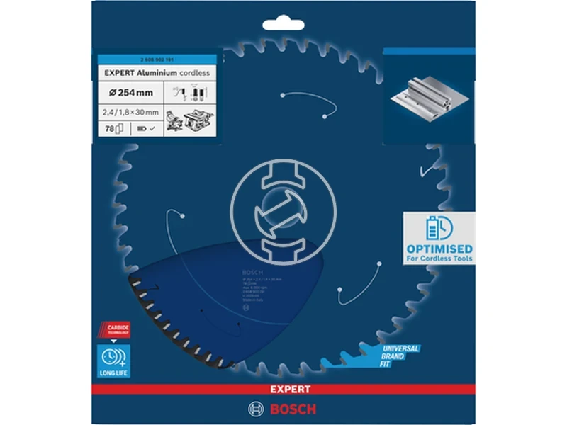Kép: Korfureszlap EX AL T 254x30x78.webp