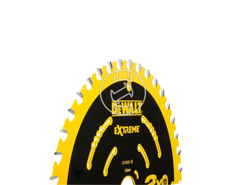 Kép: KORFURESZLAP EXTREME 165 X 20MM 40T.webp