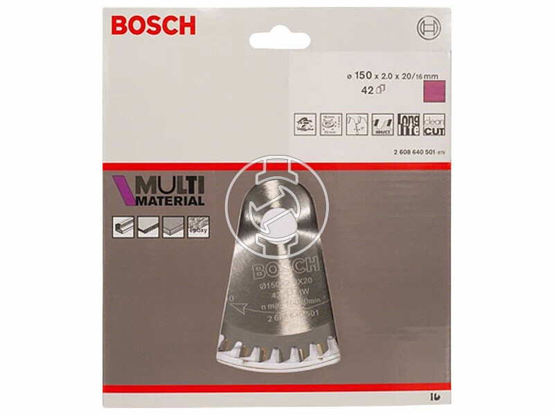 Körfűrészlap MM MU H 150x20-42