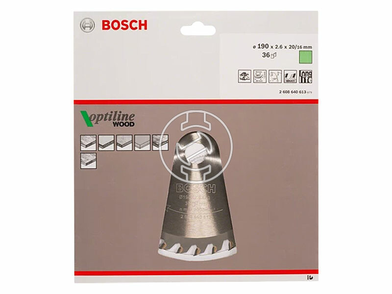 Körfűrészlap OP WO H 190x20-48