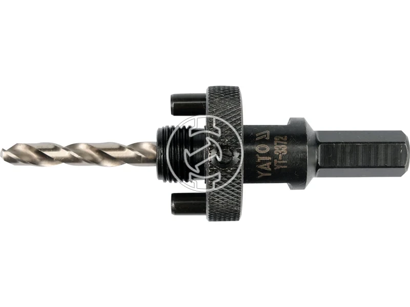 Kép: Korkivago felfogo szar 32140 mm-es furatfureszekhez 58 menettel hatszog befogas.webp