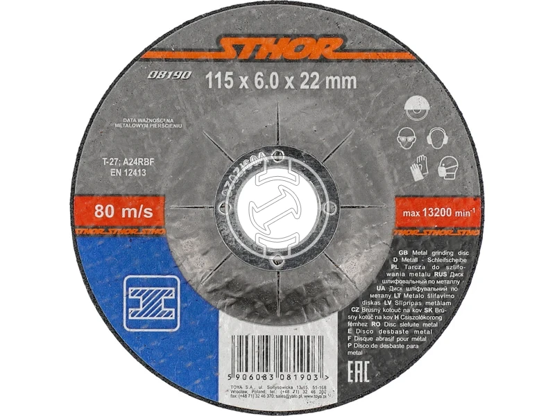 Kép: Koszorukorong femhez 115 x 60 x 22 mm sarokcsiszolohoz.webp