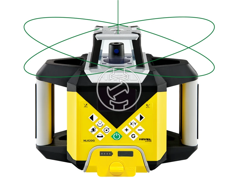 Nivel System NL620G forgólézer Hatósugár: 0 - 600 m