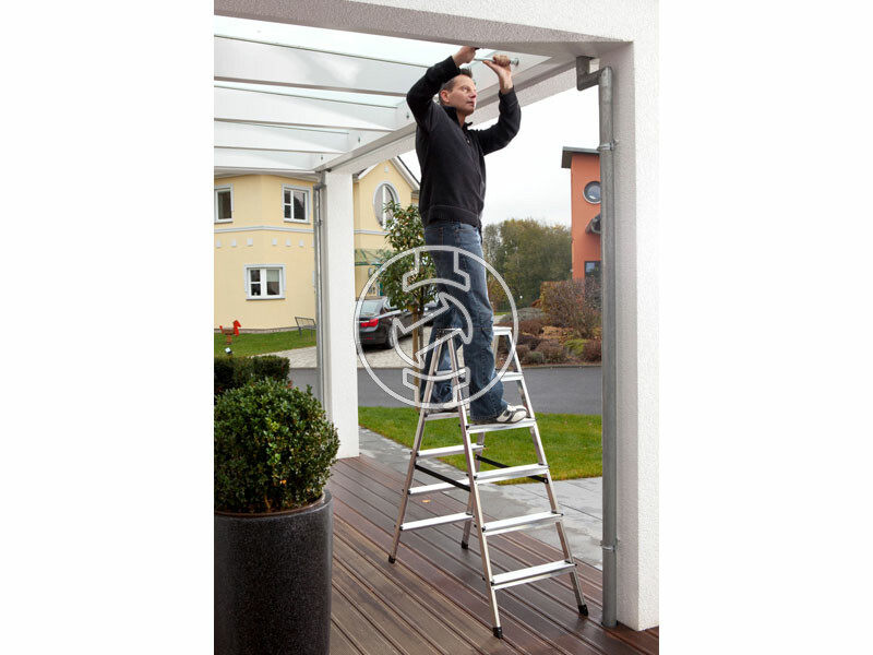 Krause Dopplo két oldalon járható állólétra 2x7