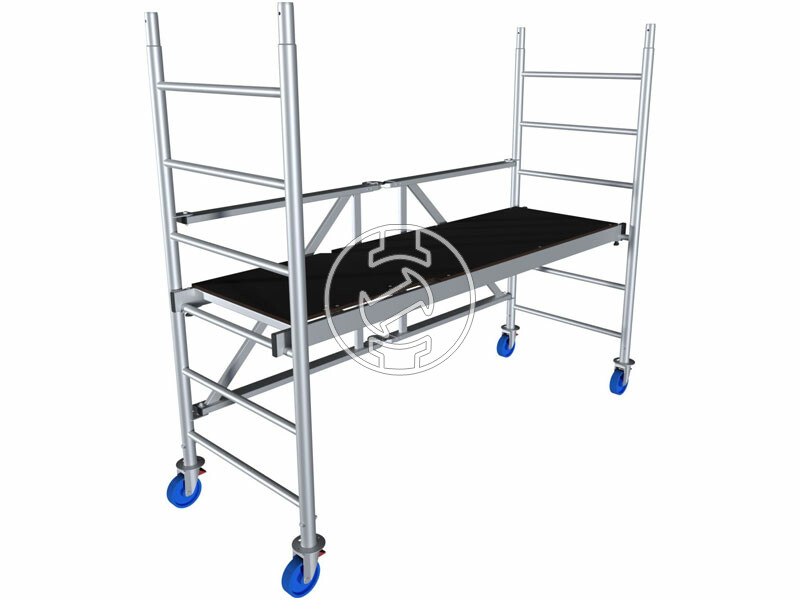 Krause ProTec gurulóállvány MM: 2,9m