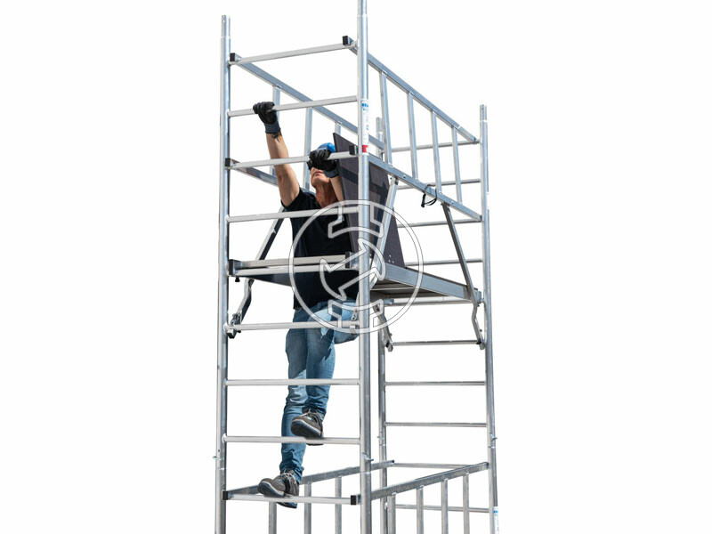 Krause ProTec gurulóállvány MM: 4,8m