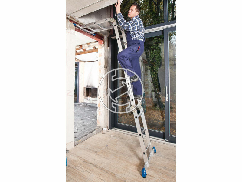 Krause STABILO négyrészes csuklós többcélú létra 4x3 + Multiboard