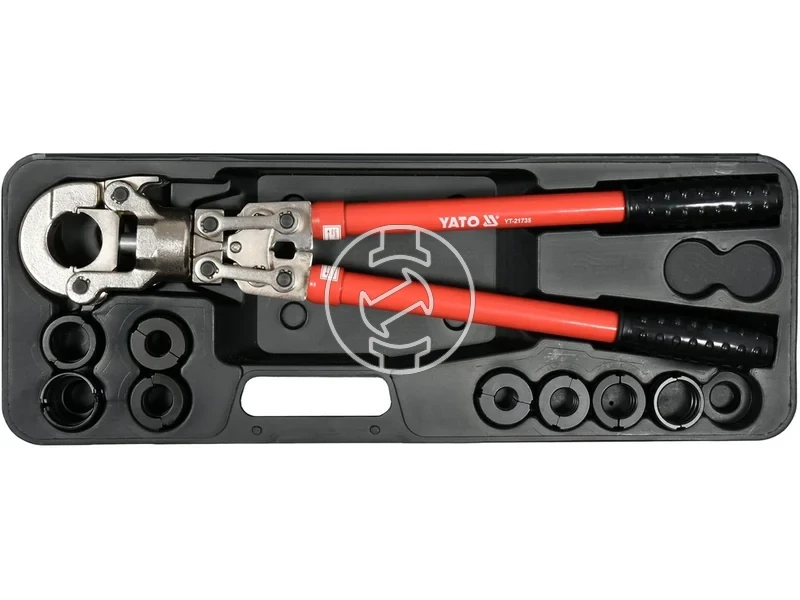 Kép: Krimpelo keszlet 9 reszes Pex-AL-Pex csovekhez Yato.webp