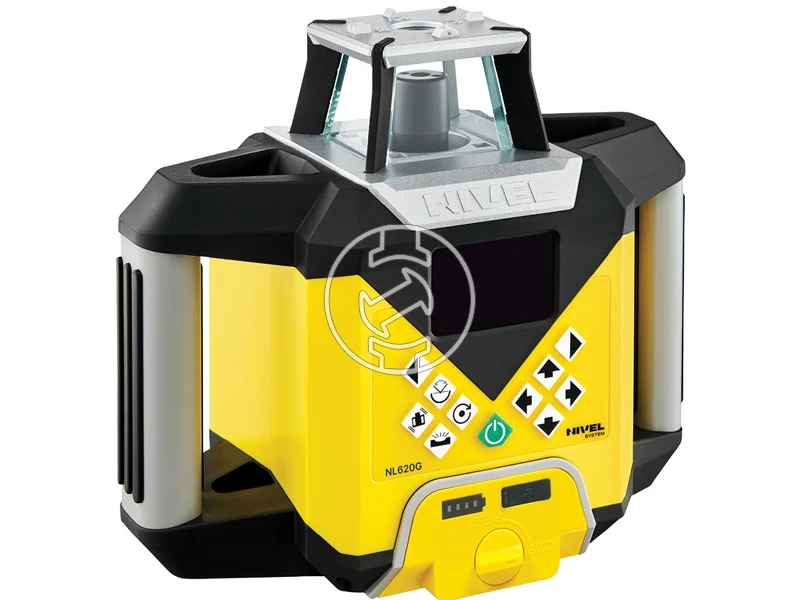Nivel System NL620G forgólézer Hatósugár: 0 - 600 m