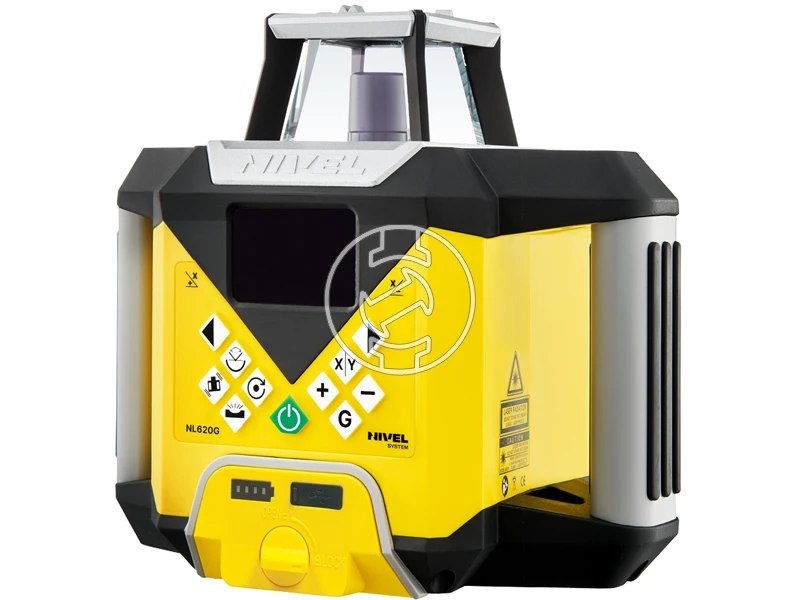 Nivel System NL620G forgólézer Hatósugár: 0 - 600 m