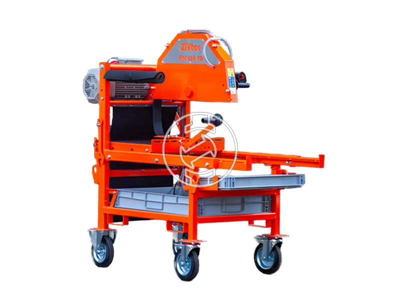 ZIVtec KTV 650 E elektromos asztali téglavágó gép 400 V | 5500 W | 500 mm | Vágási mélység 260 mm | Tárcsaátmérő 650 x 25,4 mm