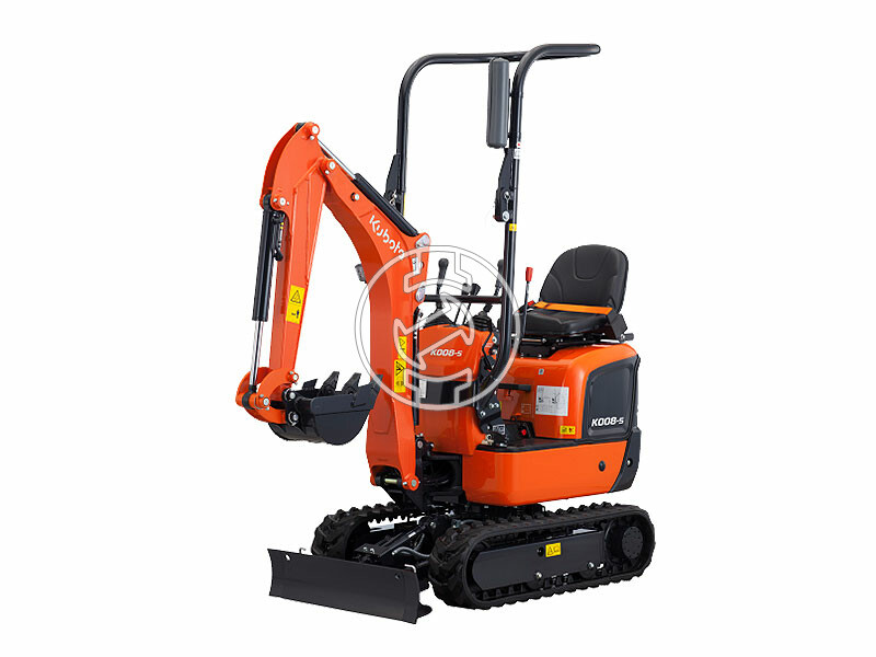 Kubota K008 -5 VHG minikotró 975 kg