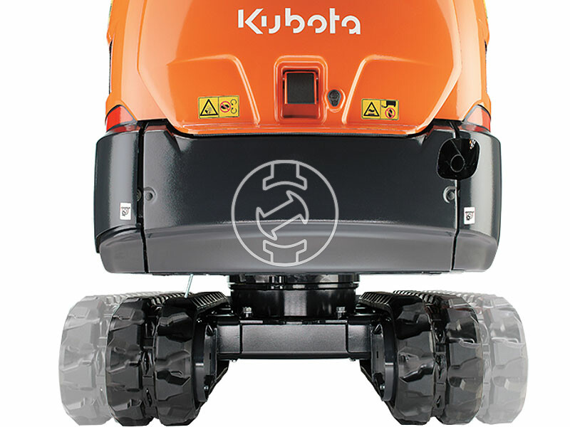 Kubota KX016 -4 G minikotró 1540 kg