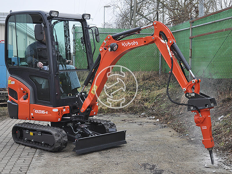 Kubota KX016 -4 G minikotró 1540 kg