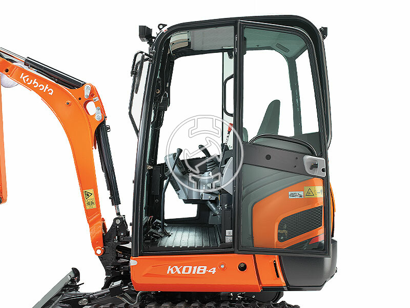 Kubota KX018 -4 G minikotró 1795 kg
