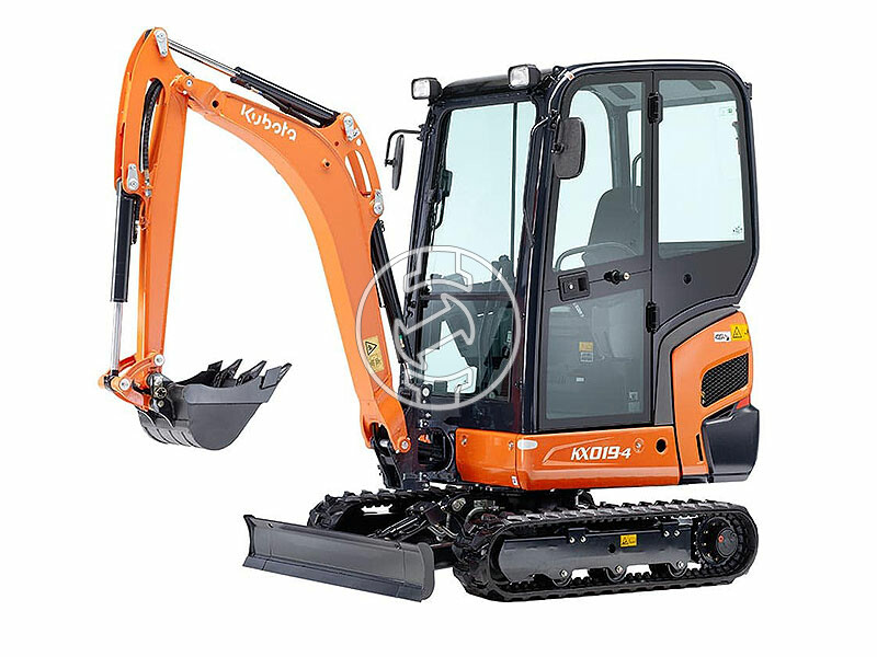 Kubota KX019 -4 GL minikotró 1855 kg