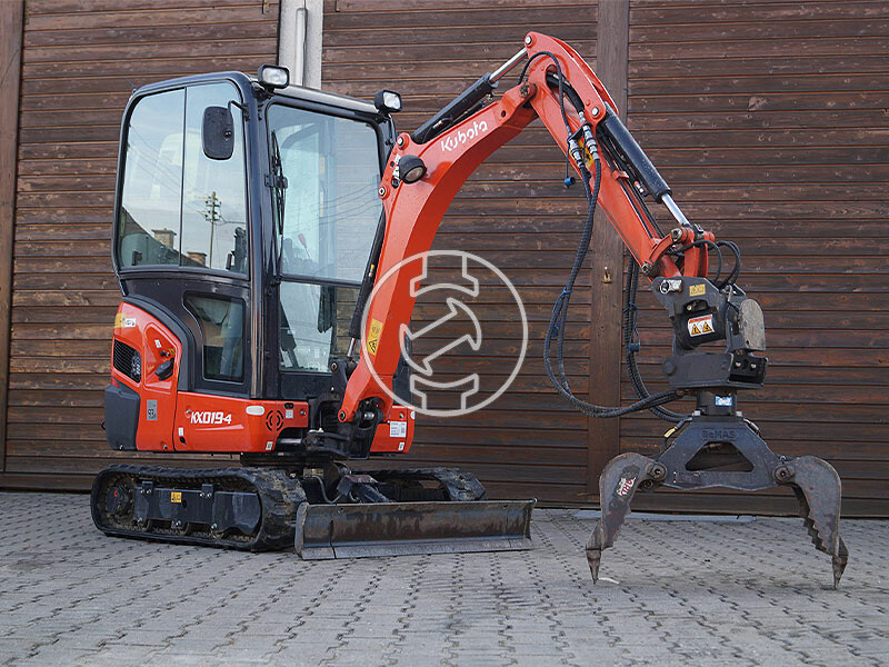 Kubota KX019 -4 GL minikotró 1855 kg